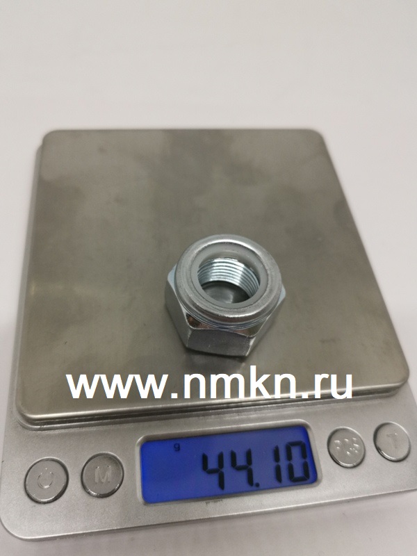гайка м18*1,5 с нейлоновым кольцом самоконтрящаяся высокая в интернет-магазине НМК